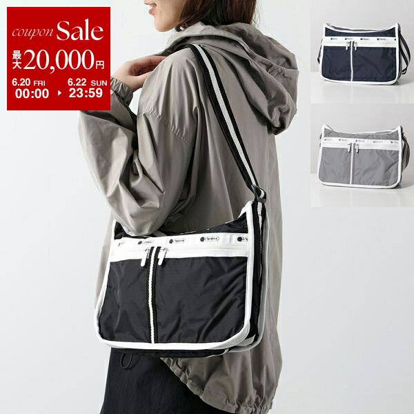 楽天インポートセレクトmusee【6/20～22限定・最大2万円OFFクーポン配布中】LeSportsac レスポートサック ショルダーバッグ DELUXE EVERYDAY BAG 7507 レディース ナイロン ライン 鞄 カラー3色