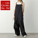 【6/20~22限定・最大2万円OFFクーポン配布中】BASERANGE ベースレンジ サロペット YUMI JUMPSUIT JUYU WS 000 レディース シルク オールインワン ジャンプスーツ ワイド BLACK(4)
