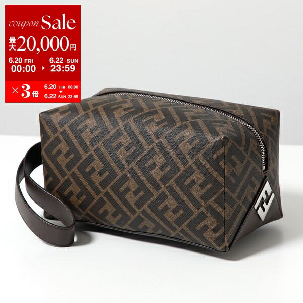 【6/20～22限定・最大2万円OFFクーポン配布中】FENDI フェンディ クラッチバッグ 7N0
