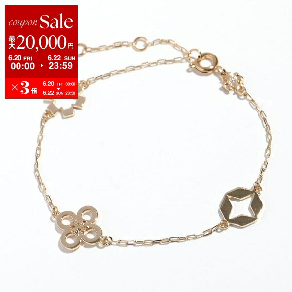楽天インポートセレクトmusee【6/20～22限定・最大2万円OFFクーポン配布中】TORY BURCH トリーバーチ ブレスレット KIRA CLOVER キラ クローバー 153713 レディース ダブルT アクセサリー 720/TORY-GOLD【po_sannn】