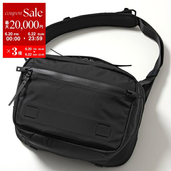 【6/20～22限定・最大2万円OFFクーポン配布中】BLACK EMBER ブラックエンバー ショルダーバッグ 110005 Grip Sling グリップ スリング メンズ クロスボディ キーリング付き 鞄 Jet-Black 7223013【po_sannn】