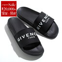 GIVENCHY ジバンシィ サンダル SLIDE FLAT SANDALS BE3004E1UM レディース フラット シャワーサンダル スポーツ スポサン ロゴ シューズ 靴 100/BLANC【dc_kikaku】