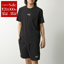 【6/25限定・最大2万円OFFクーポン配布中】EA7 EMPORIO ARMANI エアセッテ エンポリオアルマーニ 上下セットアップ 7M000068 AF13757 メンズ 半袖 Tシャツ+ハーフパンツ ロゴ UC001/BLACK【dc_kikaku】(4)
