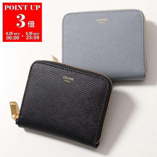 【6/25限定・ポイント3倍】CELINE セリーヌ 二つ折り財布 10L203BEL.07LG 1