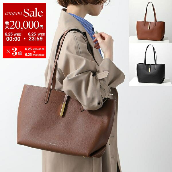 楽天インポートセレクトmusee【6/25限定・最大2万円OFFクーポン配布中】DEMELLIER デメリエー トートバッグ TOKYO TOTE トウキョウ トート レディース レザー ロゴ 鞄 カラー2色【po_sannn】【dc_kikaku】