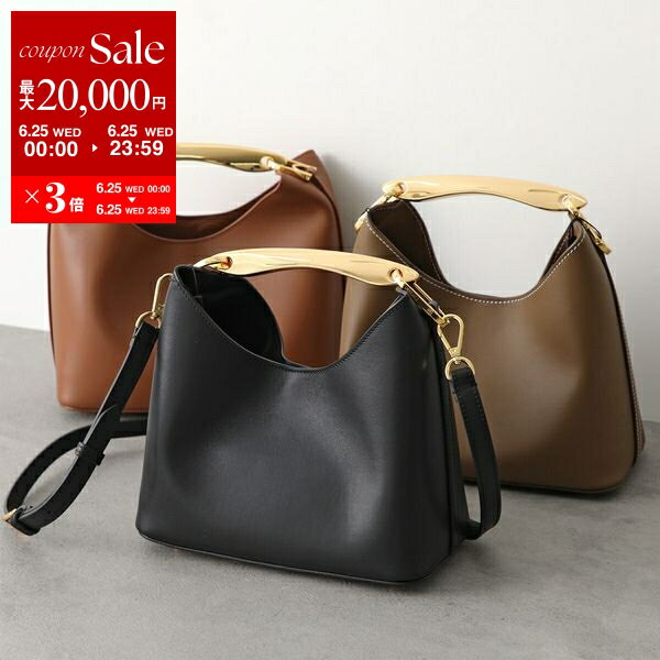 楽天インポートセレクトmusee【6/25限定・最大2万円OFFクーポン配布中】Elleme エレメ ハンドバッグ Small Boomerang Leather ブーメラン スモール レディース レザー ショルダーバッグ メタルハンドル 鞄 カラー3色【po_sannn】【dc_kikaku】