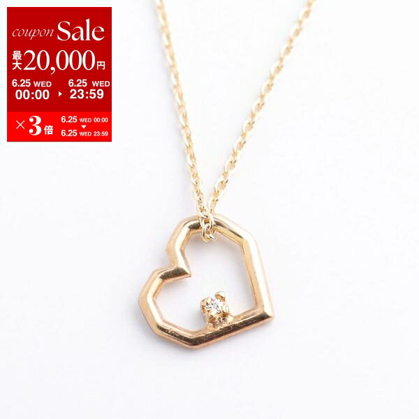 楽天インポートセレクトmusee【6/25限定・最大2万円OFFクーポン配布中】ALIITA アリータ ネックレス MINI CORAZON BRILLANTE NECKLACE ROLO レディース ハート ダイヤモンド ペンダント アクセサリー J1000/YELLOW-GOLD-9KT【po_sannn】【dc_kikaku】