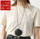 MAISON MARGIELA メゾンマルジェラ ミラーケース SA1VL0013 P6799 レディース レザー 4ステッチ チェーン ネックポーチ ミラー付...