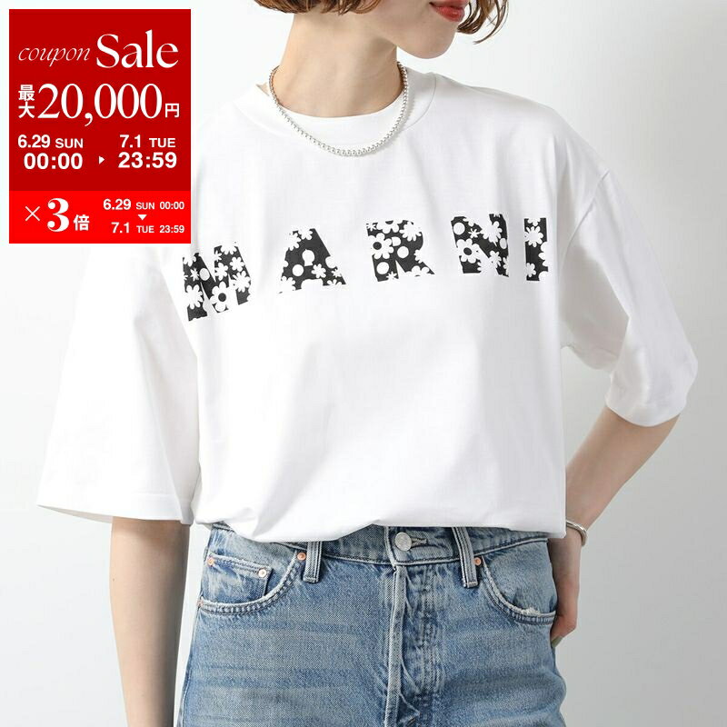 MARNI マルニ Tシャツ THJET49P15 USCX50 レディース 半袖 カットソー コッ