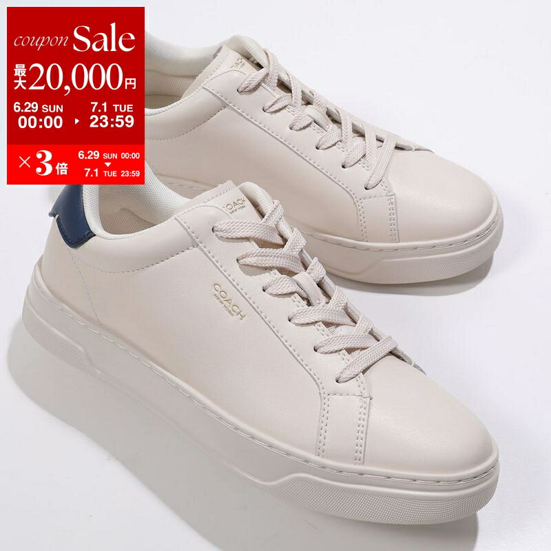COACH コーチ スニーカー HIGH LINE LTR SNK ハイ ライン CZ078 メンズ