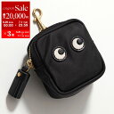 ANYA HINDMARCH アニヤハインドマーチ イヤホンケース アイズ イヤホン ポーチ 193610 レディース ナイロン エアーポッズ エアポッズ BL...