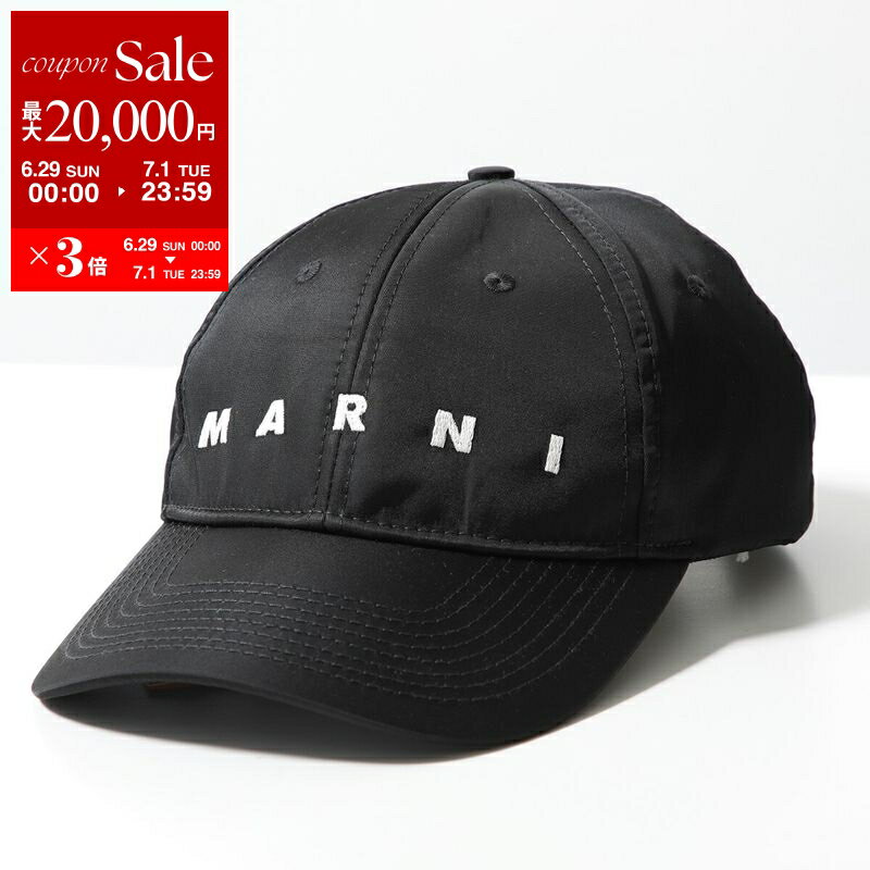 MARNI マルニ ベースボールキャップ CLZC0108SU UTN923 レディース ロゴ刺繍 