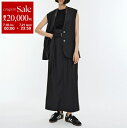 【7/18~21限定・最大2万円OFFクーポン配布中】IORE イオレ スカート SUSPENDERS SKIRT サスペンダー IOR24AW-SK-001 レディース ウールブレンド ハイウェスト 2way サロペット オールインワン BLACK