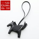 【7/18~21限定・最大2万円OFFクーポン配布中】HERMES エルメス チャーム ロデオペガサス タッチ PM RODEO PEGASUS TOUCH H083010CA アニョーミロ+スイフト レディース レザーホルダー ソー 単色カラー SO-BLACK