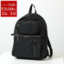 【7/18~21限定・最大2万円OFFクーポン配布中】ANYA HINDMARCH アニヤハインドマーチ バックパック マルチポケット 193443 レディース ナイロン バッグ リュック 鞄 Black 5050925193443