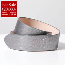 【7/18~21限定・最大2万円OFFクーポン配布中】MAISON MARGIELA メゾンマルジェラ ベルト SA1TP0006 P6749 レディース レザー 4ステッチ H3809