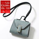 【7/18~21限定・最大2万円OFFクーポン配布中】Valextra ヴァレクストラ バッグチャーム Iside イジィデ SGES0090028LOCOS99 レディース レザー キーホルダー Airpodsケース 小物入れ BPNN【po_sannn】