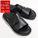 【7/18〜21限定・最大2万円OFFクーポン配布中】ZEUS ゼウス サンダル 23003 メンズ レザー コンフォート スライドサンダル シューズ 靴 VA...