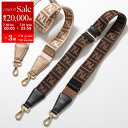 【7/18~21限定・最大2万円OFFクーポン配布中】FENDI フェンディ バッグストラップ STRAP YOU ストラップ ユー 8AV386 AJPE レディース ベルト単品 FF柄 ズッカ柄 ロゴ カラー2色【po_sannn】
