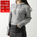 【7/5-7/6限定・最大2万円OFFクーポン配布中】FENDI フェンディ パーカー FS7516 ALCB レディース プルオーバー フーディー スウェット...
