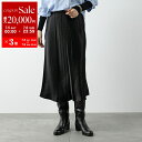 【7/5-7/6限定・最大2万円OFFクーポン配布中】MAX MARA LEISURE マックスマーラ レジャー スカート ALESSIO レディース サテン フレア ミディ丈 007/Nero【po_sannn】【dc_kikaku】