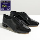 【7/11-9:59迄10%OFFクーポン対象】repetto レペット シューズ Zizi Oxford Shoes V377V レディース オックスフォードシューズ レースアップ パテントレザー 靴 410/Noir【NEW SIZE】【cp_ten】(4)