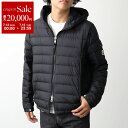 【7/13-7/15限定・最大2万円OFFクーポン配布中】【訳あり-1のみ】MONCLER モンクレール ダウンジャケット GALION ガリオン 1A00079 549SK メンズ フーテッド ジップアップ 軽量 アイコンロゴパッチ ショート丈 999