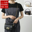 【7/13-7/15限定・最大2万円OFFクーポン配布中】FENDI フェンディ ショルダーバッグ BAGUETTE MINI バゲット ミニ 8BS017 A72V レディース ハンドバッグ レザー FFロゴ ズッカ柄 鞄 カラー2色 8BS017A72VF15ZW