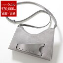 【7/13-7/15限定・最大2万円OFFクーポン配布中】MAISON MARGIELA メゾンマルジェラ ホーボーバッグ Snatched スナッチト SB1WG0054 P7247 レディース レザー ハンドバッグ メタリック 鞄 H3809