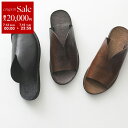 【7/13-7/15限定・最大2万円OFFクーポン配布中】BRADOR ブラドール 34571 カラー3色 レザー フラットサンダル コンフォート 靴 レディース