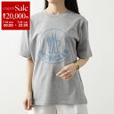 【7/13-7/15限定・最大2万円OFFクーポン配布中】MONCLER モンクレール 半袖Tシャツ 8C00014 829HP レディース コットン カットソー トップス ロゴ 刺繍 半袖 丸首 カラー3色