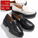 COACH コーチ ローファー LEAH LOAFER リア CB990 レディース シグネチャー レザー ラグソール シューズ 靴 カラー2色