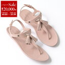TODS トッズ トングサンダル XXW0KX0DB80O1P レディース タッセル ラバー バックストラップ シューズ 靴 0ON0