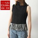 【訳あり-XSのみ】GHOSPELL ゴスペル ニット Kendra Fringe Hem Top キッズ ガールズ フリンジ セーター ベスト ノースリーブ ...