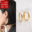 【7/13-7/15限定・最大2万円OFFクーポン配布中】MARIA BLACK マリアブラック フープピアス Palads Earring パラッド 101017YG レディース 両耳販売 アクセサリー Gold