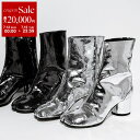 【7/13-7/15限定・最大2万円OFFクーポン配布中】MAISON MARGIELA メゾンマルジェラ ショートブーツ Tabi タビ S58WU0246 P5016 レディース ブロークンミラー 6cmヒール 足袋 靴 カラー2色