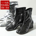 【7/13-7/15限定・最大2万円OFFクーポン配布中】MAISON MARGIELA メゾンマルジェラ ショートブーツ Tabi タビ S58WU0273 P5016 レディース ブロークンミラー 3cmヒール 足袋 靴 カラー2色