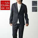 【7/13-7/15限定・最大2万円OFFクーポン配布中】L.B.M.1911 エルビーエム1911 スーツ 3844 メンズ テーラードジャケット+パンツ 上下セットアップ シングル ノープリーツ ストレッチナイロン カラー2色