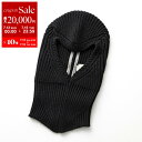 【7/13-7/15限定・最大2万円OFFクーポン配布中】Rick Owens リックオウエンス バラクラバ RR02D6490 WSBR メンズ ニット帽 ビ...