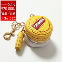 ANYA HINDMARCH アニヤハインドマーチ コインケース 「Carmex」コイン パース 179553 レディース キーホルダー バッグチャーム Yel...