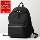 SAINT LAURENT サンローラン バックパック CITY シティ 534967 FAEBS メンズ リュック 鞄 1000/NERO【po_sannn】