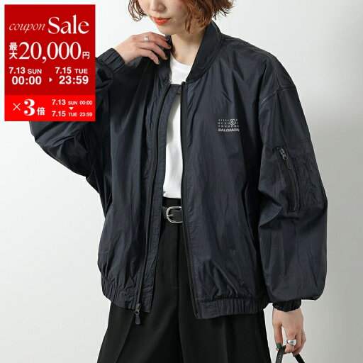 【7/13-7/15限定・最大2万円OFFクーポン配布中】MM6 × SALOMON エムエムシックス メゾンマルジェラ サロモン コラボ スポーツジャケット S52AM0327 M35418 レディース ナイロン ブルゾン ロゴ 900【po_sannn】 【7/13-7/15限定・最大2万円OFFクーポン配布中】MM6 × SALOMON エムエムシックス メゾンマルジェラ サロモン コラボ スポーツジャケット S52AM0327 M35418 レディース ナイロン ブルゾン ロゴ 900【po_sannn】