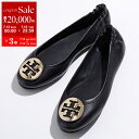 TORY BURCH トリーバーチ 50393 MINNIE TRAVEL BALLET WITH METAL LOGO ミニー トラベル バレエ ウィズ メタル ロゴ フラットパンプス バレエシューズ ロゴ レザー 013 靴 レディース【po_sannn】
