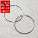 【7/13-7/15限定・最大2万円OFFクーポン配布中】MARIA BLACK マリアブラック ピアス Senorita 50 Hoop 100700AG 50 レディース フープ アクセサリー シルバー925 Silver【po_sannn】