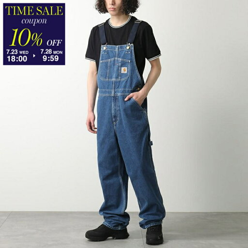 【7/28-9:59迄10%OFFクーポン対象】Carhartt WIP カーハート オーバーオール BIB OVERALL ビブ I022946 メンズ デニム コットン ジーパン サロペット 0106/Blue【cp_ten】 【7/28-9:59迄10%OFFクーポン対象】Carhartt WIP カーハート オーバーオール BIB OVERALL ビブ I022946 メンズ デニム コットン ジーパン サロペット 0106/Blue【cp_ten】