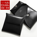 【7/30限定・最大2万円OFFクーポン配布中】HERMES エルメス コインケース BASTIA バスティア 078405CK メンズ ボックスカーフ レザー...