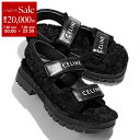 【7/30限定・最大2万円OFFクーポン配布中】CELINE セリーヌ ストラップサンダル LEO レオ 350813699C.38NO レディース シアリング...