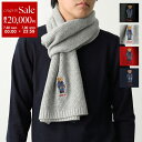 【7/30限定・最大2万円OFFクーポン配布中】Polo Ralph Lauren ポロ ラルフローレン マフラー PC1269 メンズ ポロベア ロゴ 刺繍 ...
