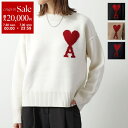 【7/30限定・最大2万円OFFクーポン配布中】ami paris アミパリス セーター BFUKS006.018 レディース ニット 長袖 モックネック ハー...