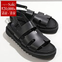 【7/30限定・最大2万円OFFクーポン配布中】ZEUS ゼウス サンダル 5009 メンズ レザー バックストラップ コンフォート ボリュームソール シューズ...
